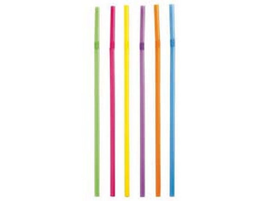 cannuccia in plastica con snodo flessibile per bevanda pz.40 "mydrink" - cm cod:ferx.fer327077