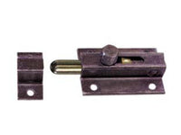 catenaccio portalucchetto trasversale mignon asta tonda bronzato - mm.110 cod:ferx.fer329712