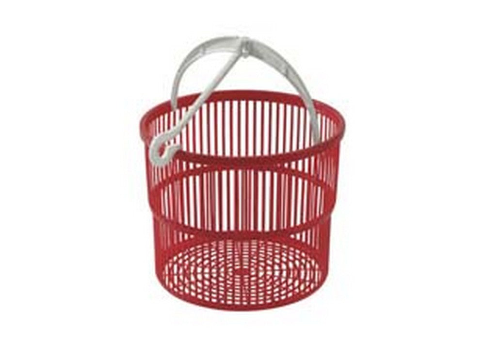 cestino "magico" portamollette vuoto rosso - ø cm.19x15,5h. cod:ferx.fer330725