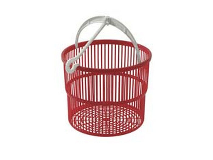 cestino "magico" portamollette vuoto rosso - ø cm.19x15,5h. cod:ferx.fer330725