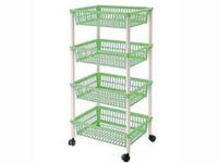 carrello mito 4 piani con ruote cm.40x29x85h. - cm.40x29x85h.  cod:ferx.fer331036