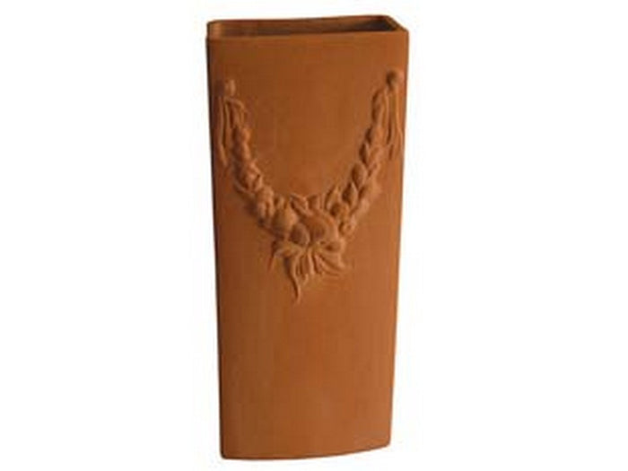 umidificatore in ceramica il coccio cotto cm.8,5x3x20,5h. cod:ferx.fer332439