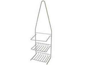 supporto a 2 piani per doccia ellipse - cm.14x10x45 cod:ferx.fer333412
