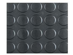 pavimento gomma nero rotolo mt.10x1,2 spessore mm.3 peso kg.3,8 al mq cod:ferx.fer334747