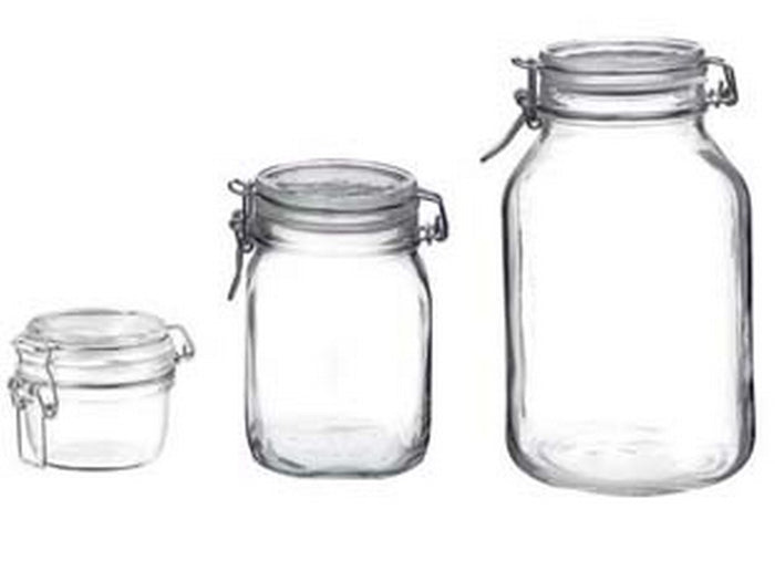 vaso vetro fido ermetico - ø mm.106 ml.1500 cod:ferx.fer334853