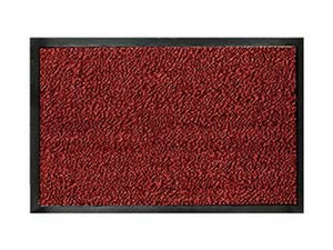 zerbino mangiasporco rosso spessore mm.9 - cm.60x90 cod:ferx.fer336291