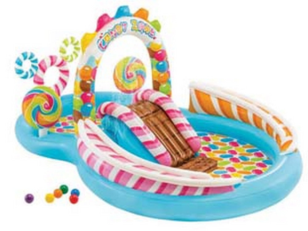 piscina gonfiabile "candy zone play center" +3 anni - cm.295x191x130h. - peso kg.7,50 (57149) cod:ferx.fer336734