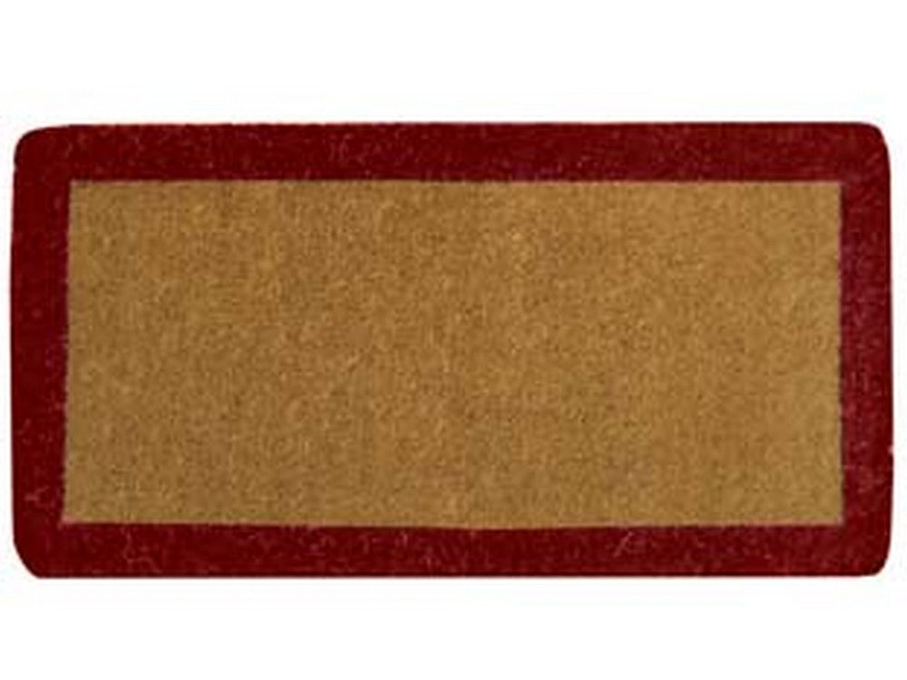zerbino imperiale a fascia rosso spessore mm.38 - cm.35x70, spessore mm.38 cod:ferx.fer337359