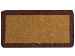 zerbino imperiale a fascia marrone spessore mm.38 - cm.70x140, spessore mm.38 cod:ferx.fer337465