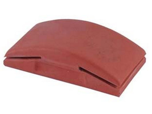 1blister tampone in gomma per carta abrasiva con fissaggio manuale - mm.125x70 pg 339.70 cod:ferx.fer338004