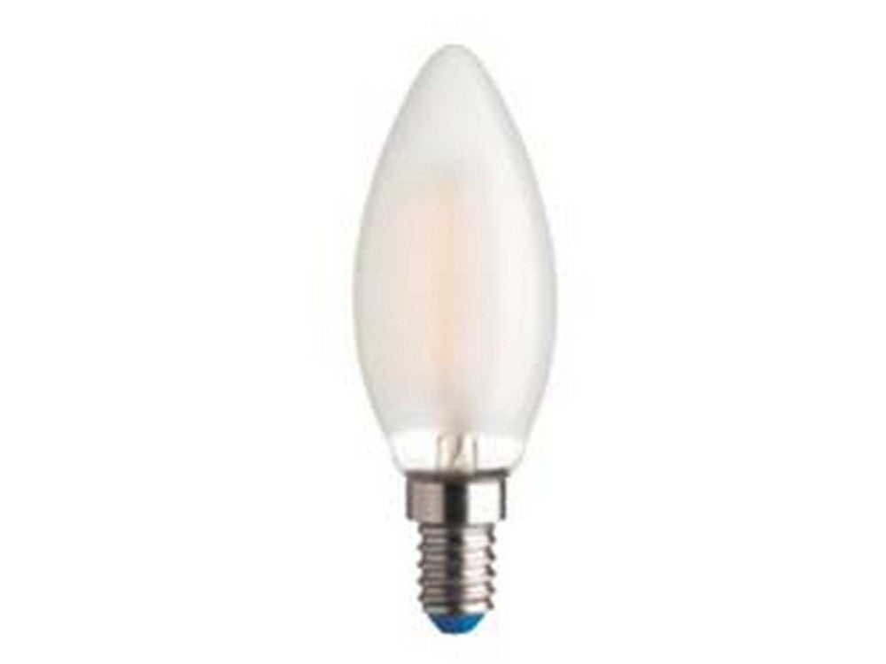 5blister lampada filo led oliva stick satinata e14 - 4.5w - 2700?k calda - 470 lm - 35x97h cod:ferx.fer338486