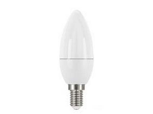 lampada led oliva opale e14   - 5.4w - 2700°k calda - 470 lm - 280° - 35x10 cod:ferx.fer264259