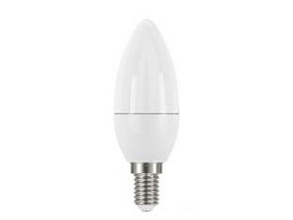 lampada led oliva opale e14   - 3.3w - 4000°k natur.- 250 lm - 280° - 35x10 cod:ferx.fer339438
