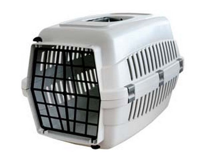 trasportino in plastica per cani e gatti - cm.46x30x30 cod:ferx.fer340076