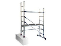 trabattello "p6" in alluminio - cm.146x89x189h., piano lavoro cm.90h., kg.14,6 cod:ferx.fer341332