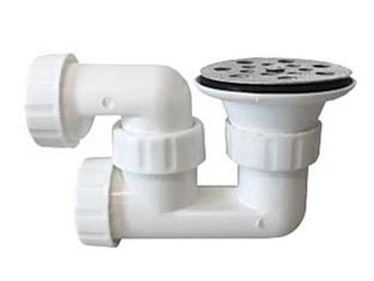 piletta piatto doccia con sifone e griglia cromata forata - 1"1/2 cod:ferx.fer343374