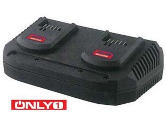 caricabatteria doppio 18v 2x3,5a only1 cod:ferx.fer343701