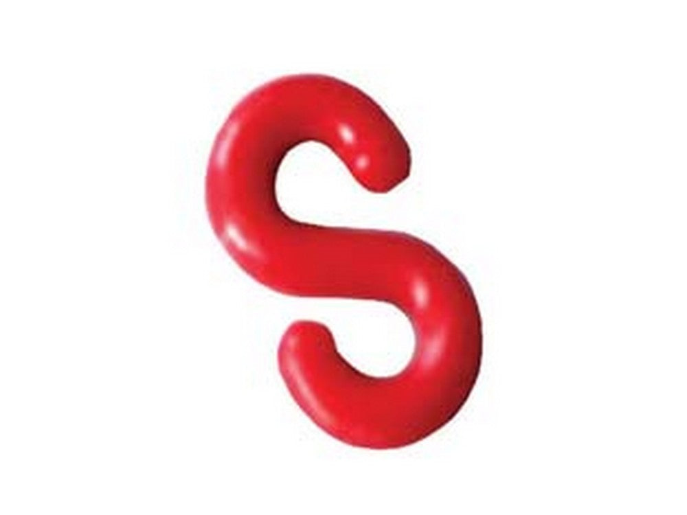 gancio a "s" per catena in plastica - ø mm.6 conf.25 pz. cod:ferx.fer344135