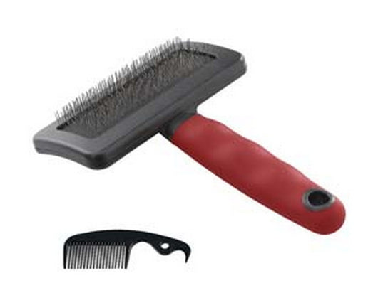 spazzola cardatrice gro 5946 large cani pelo medio lungo cm16x5x11,4x3,3 cod:ferx.fer346016