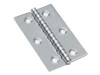 cerniere piane in acciaio inox perno fisso - mm.40x30x1,5 cod:ferx.fer346306