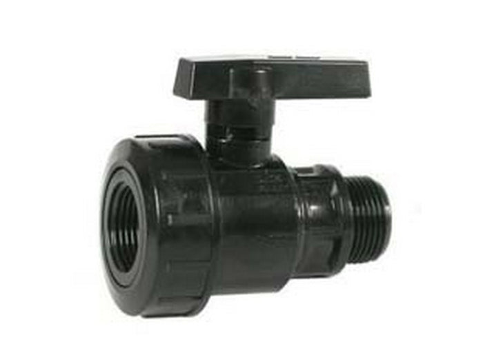 valvola sfera filettata maschio/femmina con ghiera in polipropilene - mf 3/ cod:ferx.fer346375