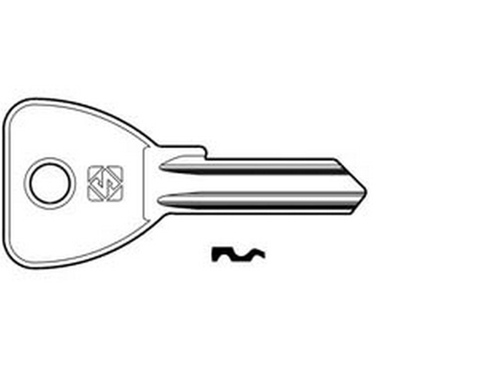 chiavi per cilindri omec 5 spine grandi oc5 - oc5 dx cod:ferx.fer347853