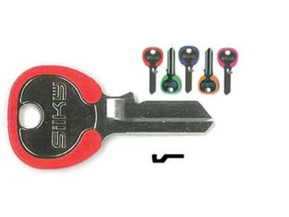 chiavi cilindri viro 4 spine grandi vi082dz vi082dz dx silky 5 colori cod:ferx.fer348010