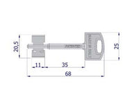 chiave doppia mappa securmap11 - (ocv3xnisboz) cod:ferx.fer348546
