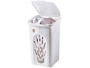 portabiancheria linea primavera polipropilene lt.50 cm37x37x56h. cod:ferx.fer349123