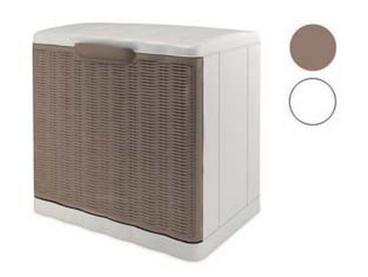 scarpiera elegance in polipropilene - cm.40x30x40h. - colore tortora cod:ferx.fer349215