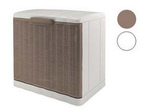 scarpiera elegance in polipropilene - cm.40x30x40h. - colore bianco cod:ferx.fer349208