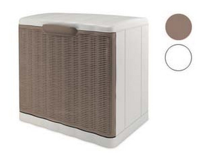 scarpiera elegance in polipropilene - cm.40x30x40h. - colore bianco cod:ferx.fer349208