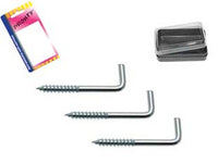 12blister rampini a vite in acciaio zincato in blister - mm.2,5x30, in bl.12 pz. cod:ferx.fer349727