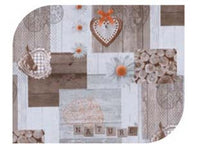 tovagliato sunny felpato cuori  - cm.140h, rotolo mt.20 cod:ferx.fer351027