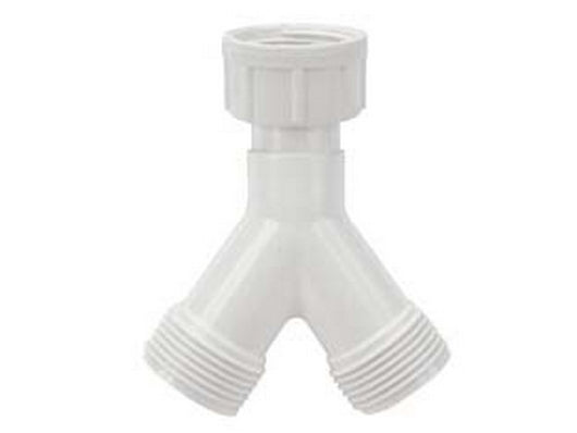 raccordo a y per tubi carico lavatrice - f 3/4" x m 3/4" x m 3/4" cod:ferx.fer351065
