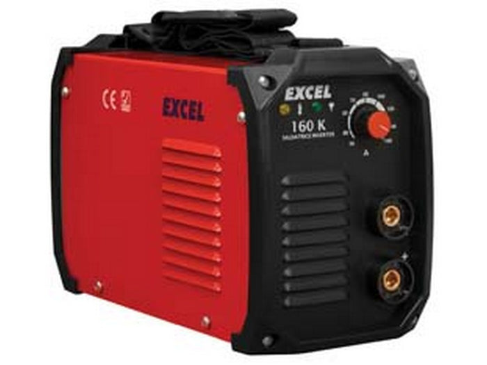 saldatrice elettrica inverter 160k - mm.310x200x140h. - peso kg.4.3 cod:ferx.fer351232