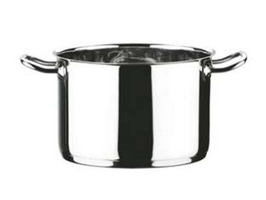 pentola 2 manici in acciaio inox 18/10 - cm.26 cod:ferx.fer352925