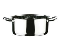 casseruola 2 manici in acciaio inox 18/10 - cm.24 cod:ferx.fer352987
