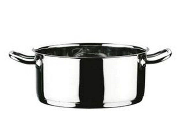 casseruola 2 manici in acciaio inox 18/10 - cm.22 cod:ferx.fer352970