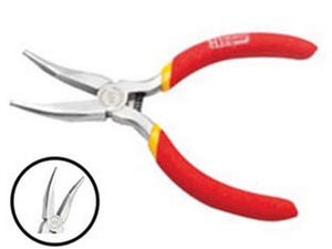 pinza mini becchi mezzi tondi piegati mm.110 cod:ferx.fer354653