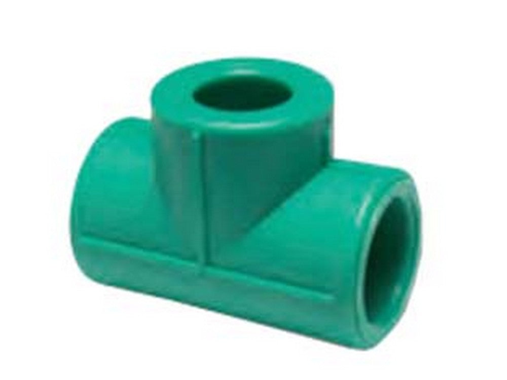 raccordo a t ridotto in ppr pn25 - ø mm.25x20x25 cod:ferx.fer356343