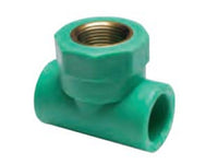 raccordo a t filettata femmina in ppr pn25 - f ø mm.25x3/4"x25 cod:ferx.fer356541