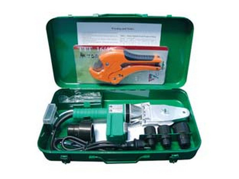 kit saldatura polifusore completo in valigetta - polifusore 600w cod:ferx.fer356572