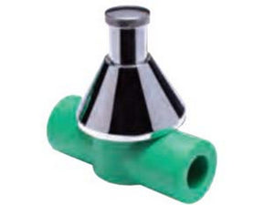 rubinetto a sfera con cappuccio in ppr - ? mm.20 cod:ferx.fer356589