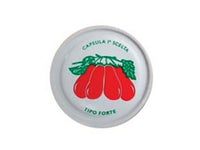 tappo per vaso twist-off con pomodoro  - ø mm.53 cod:ferx.fer357517