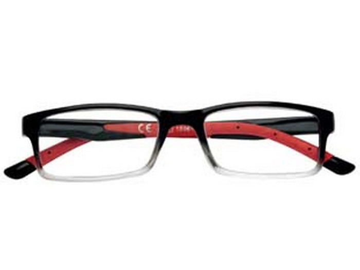 occhiale lettura montatura policarbonato nero/rosso 091 - diottrie +3,5 - 31z091-red350 cod:ferx.fer434881