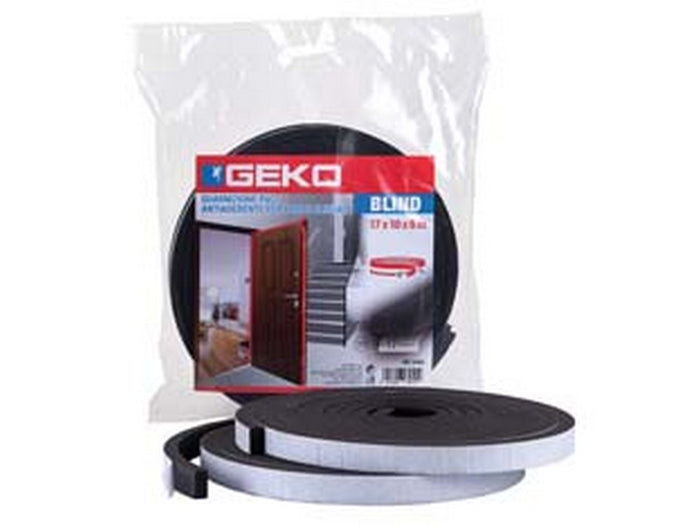 parafreddo guarnizione pvc antiaderente porte blindate mm17x10, lungh. mt8 cod:ferx.fer359207