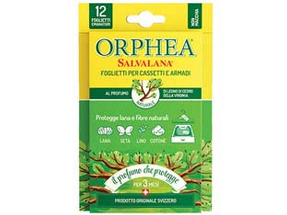 salvalana foglietti per cassetti e armadi al profumo di legno di cedro - pz cod:ferx.fer359252