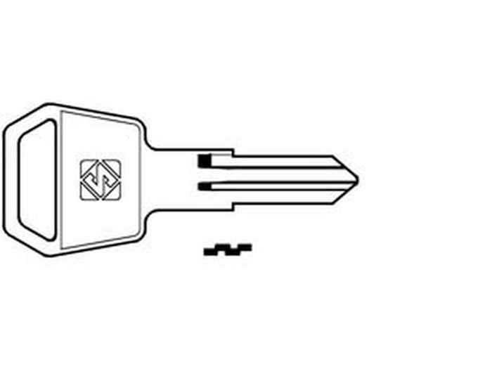 chiavi per cilindri cina 4 spine piccole - rc6 dx cod:ferx.fer361439