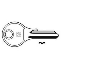 chiavi per cilindri dom 5 spine piccole dm8 - dm8 dx cod:ferx.fer361798